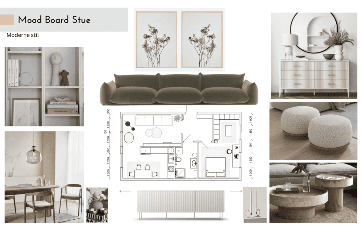 Living Room Mood Board